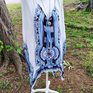 URBAN NOMAD SZ L BY NAVIN & NAKUL BATEING KAFTAN COVERUP